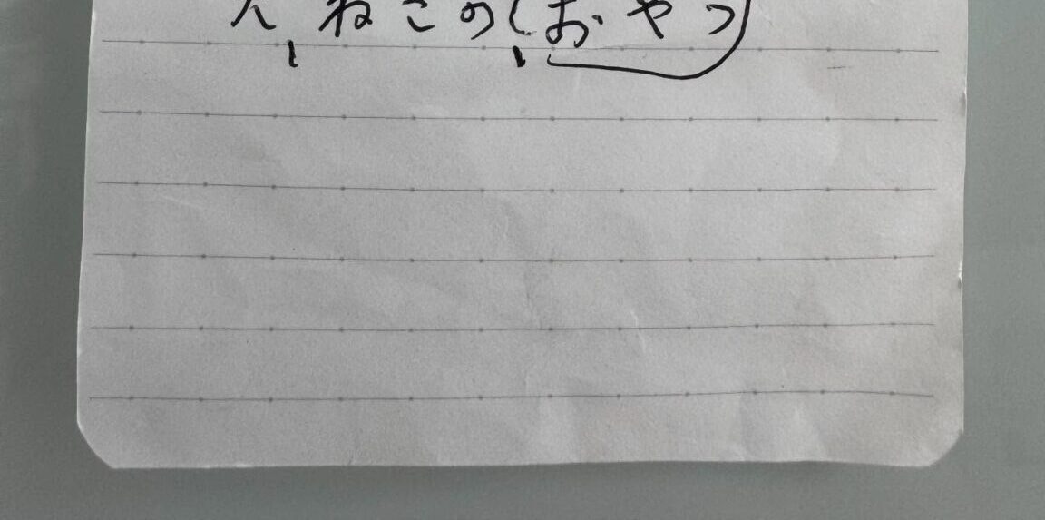 94歳父が書いたおつかいメモ。しかし、娘が内容をよく見ると…「笑いが堪えられず」「かわいいお父様」