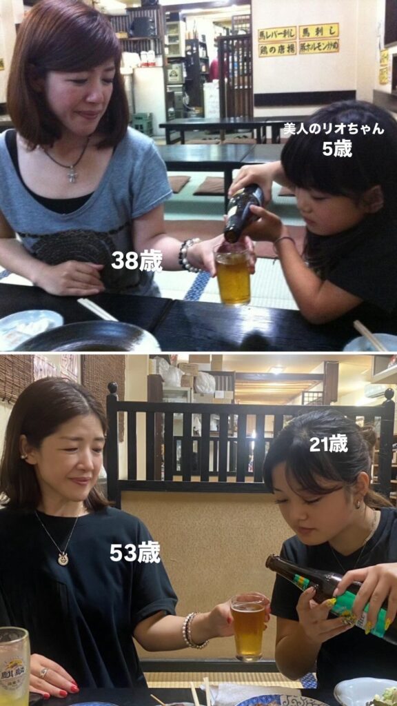 16年前と同じシチュエーション（＠kaori__kudoさんより提供）