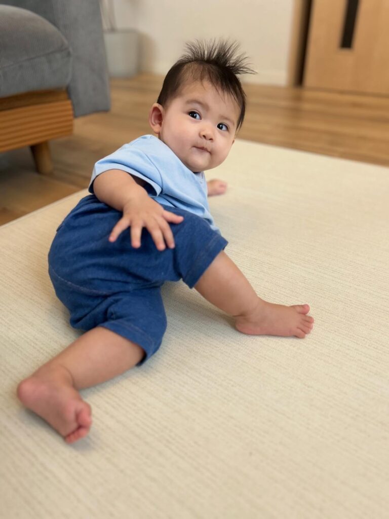 おしりぺんぺん（＠aomama.32さんより提供）