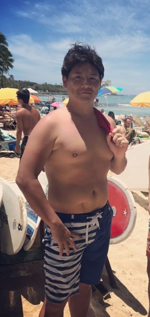 32歳の直さん（＠santa.580527さんより提供）