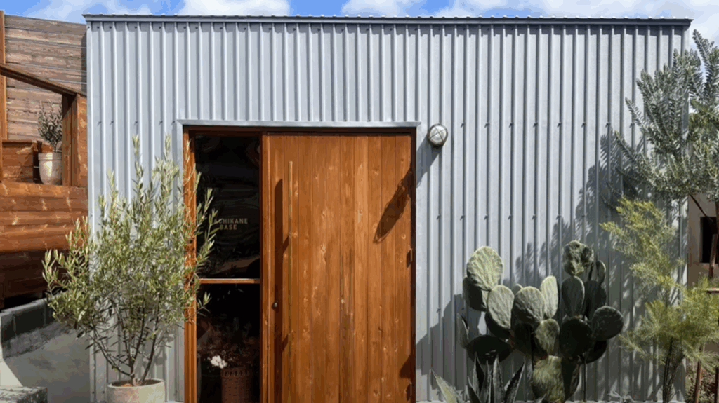 理想の小屋が完成♪（＠machikane_baseさんより提供）