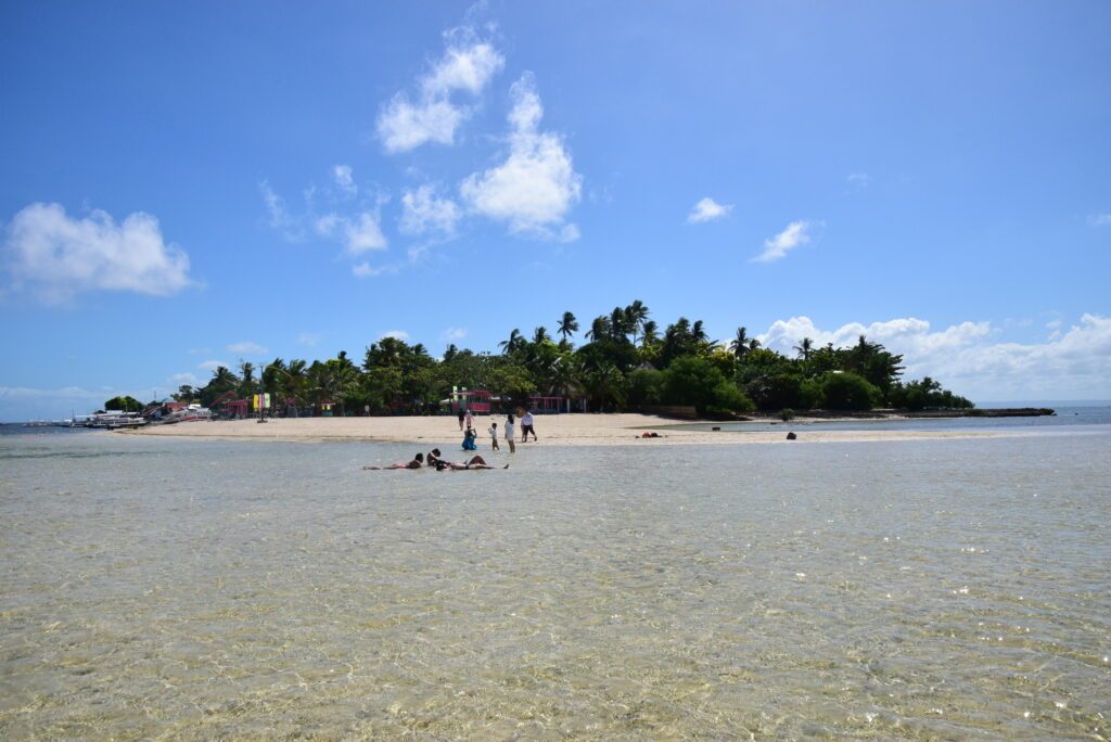 カオハガン島の全景
