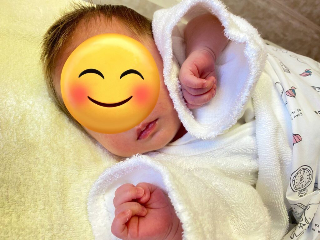 小さなおてて（＠31w1534703さんより提供）