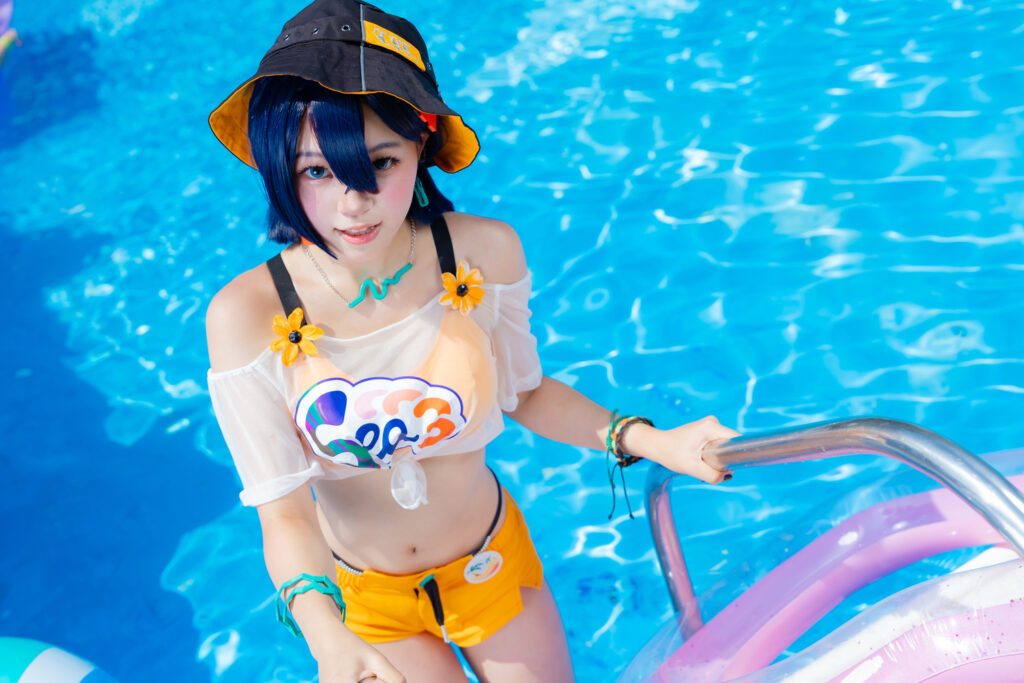 ゲームの主人公にも挑戦（@dj3441さん撮影）