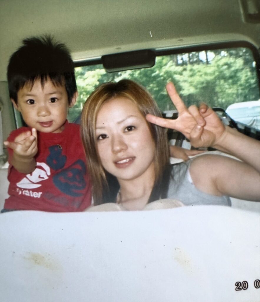 息子さんが幼かった頃③（＠chocoairaさんより提供）