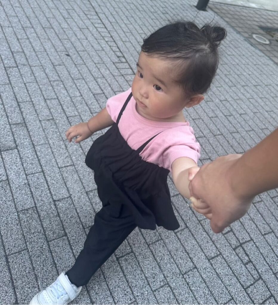 普段の娘さんの様子④（＠mappokoさんより提供）