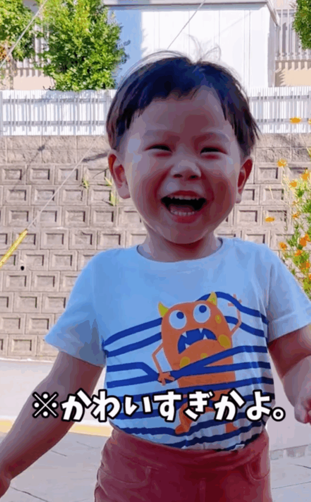 パパさんに駆け寄る姿②（＠ito_kun29さんより提供）