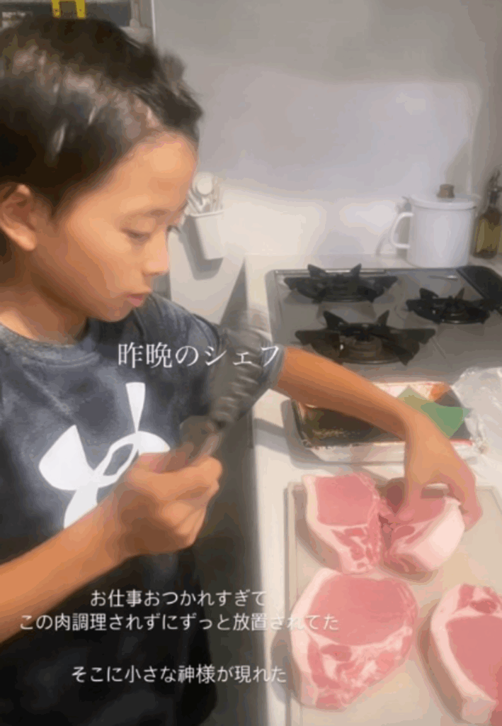 根が優しい次男さん（@aimerfeel330さんより提供）