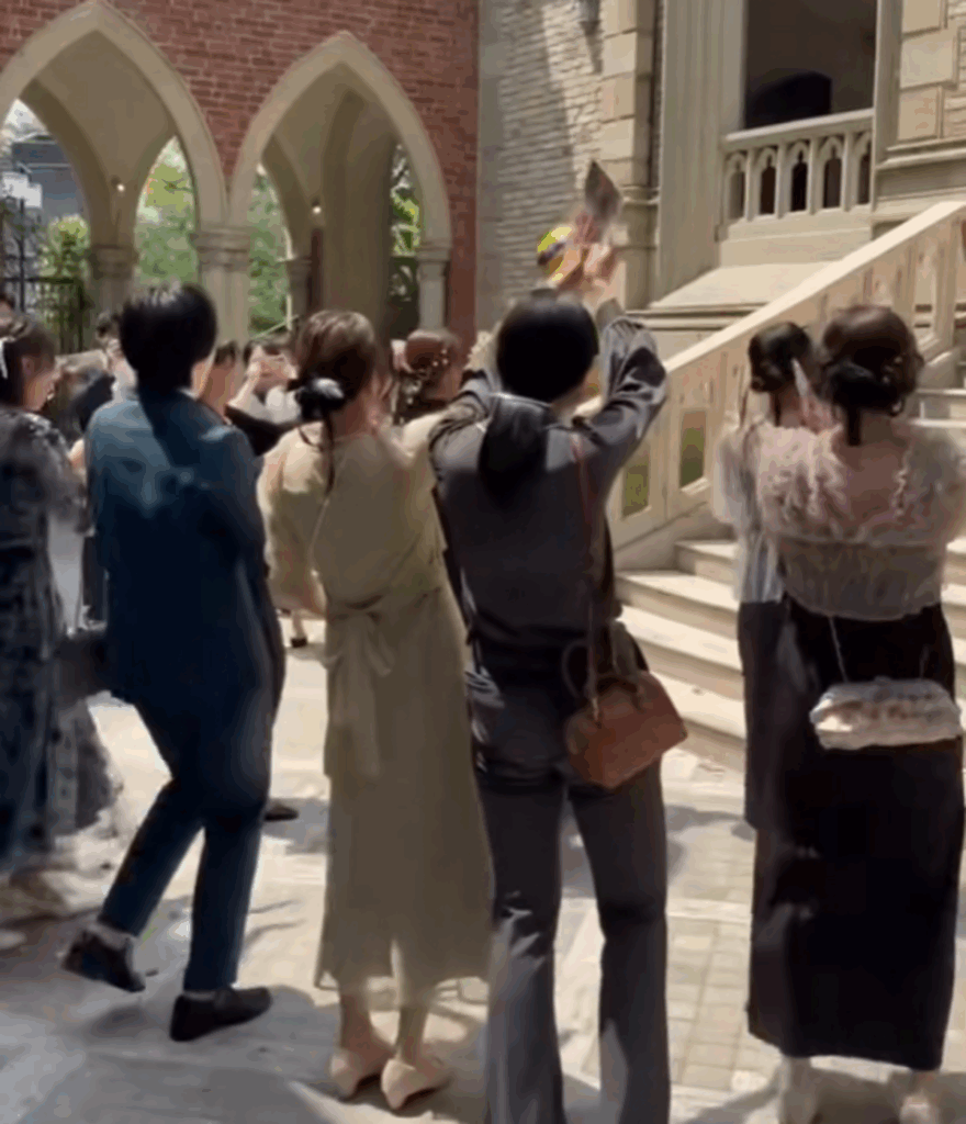 式場も大盛り上がり（@kanayan2626さんより提供）