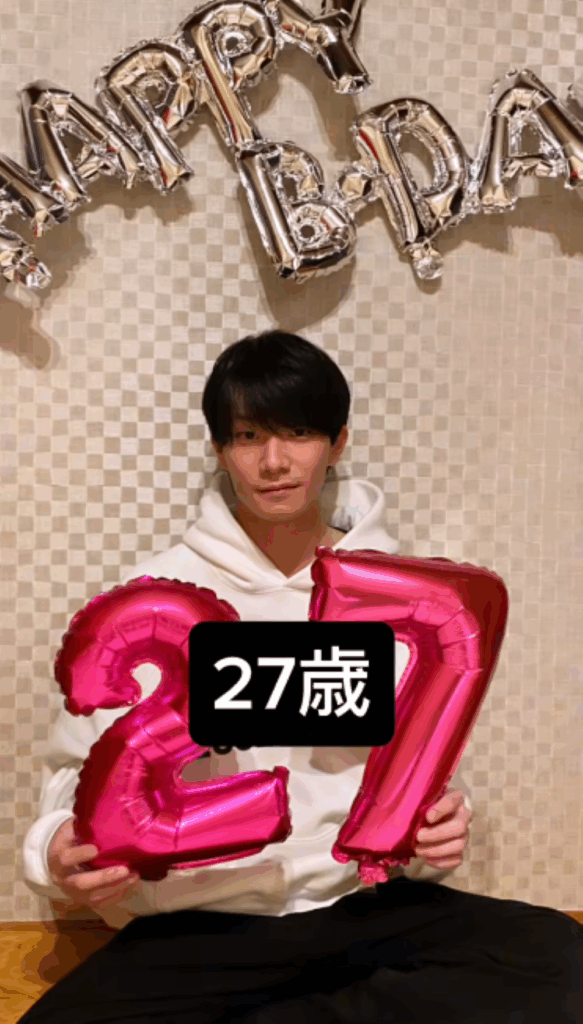 27歳（＠onepintofbeerさんより提供）