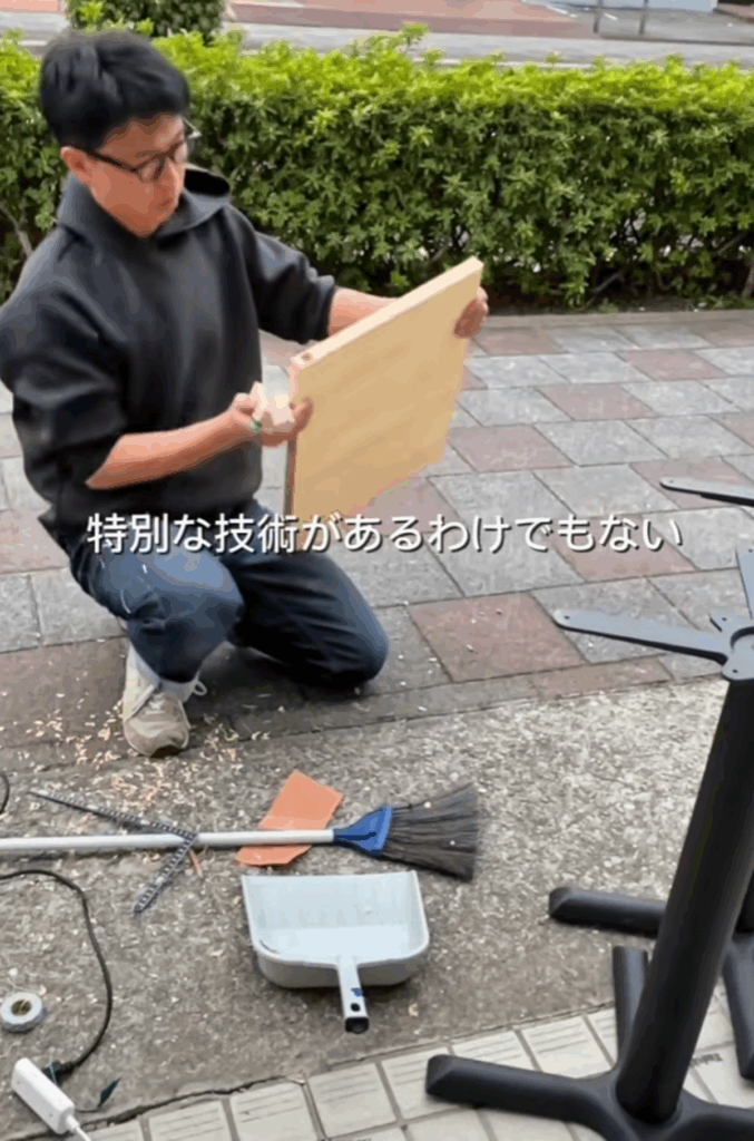 内装も自分で…（@char_siu.x.char_siuさんより提供）