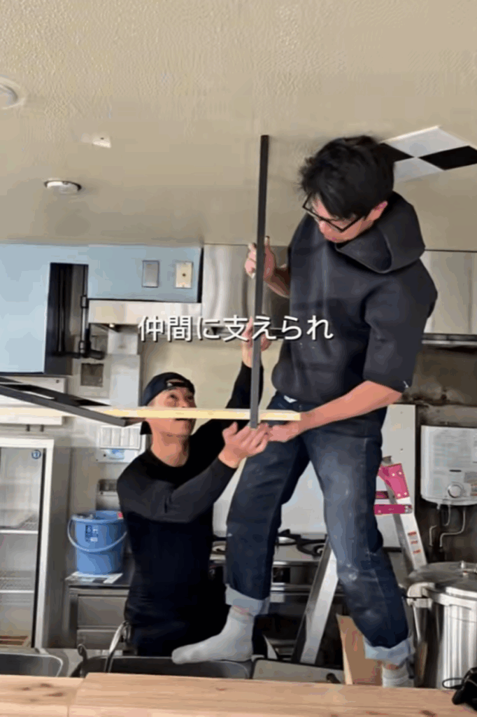 仲間にも支えられて…（@char_siu.x.char_siuさんより提供）