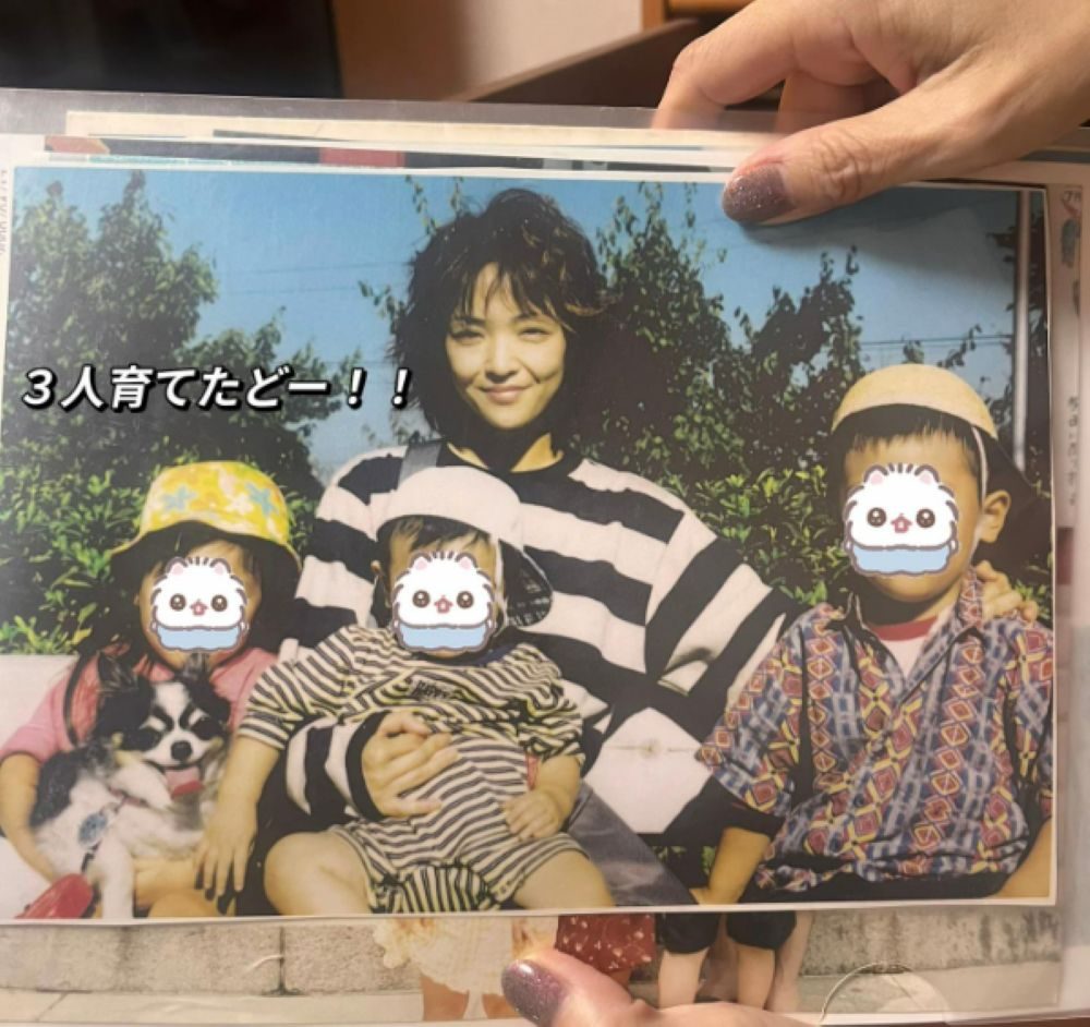 昔のお母さんの写真④（＠910sato.saltさんより提供）