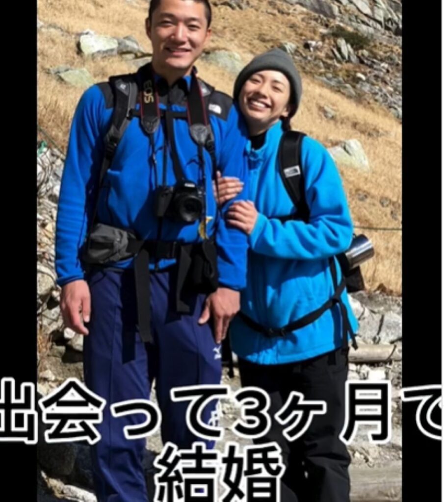 出会って3ヶ月で結婚（＠terabata_farmさんより提供）