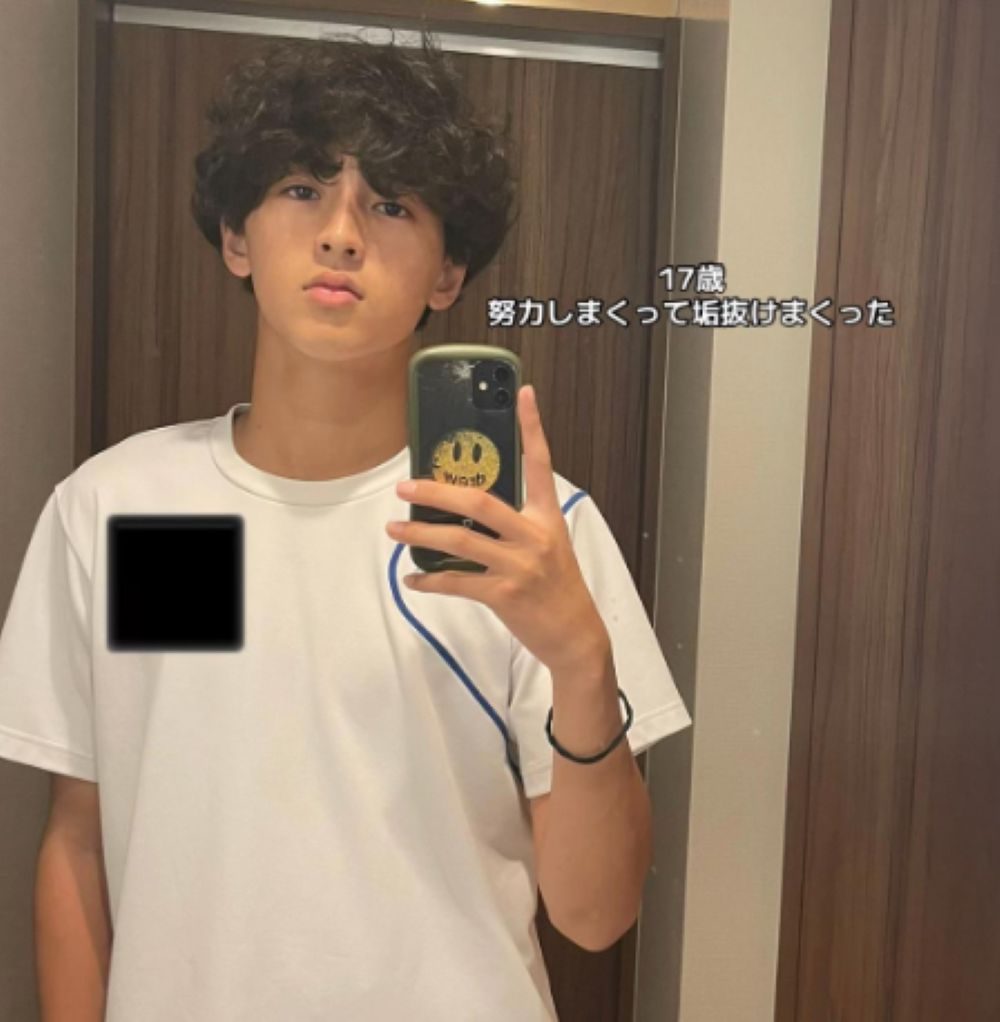 垢抜けを頑張った17歳の頃（＠lxyl666さんより提供）