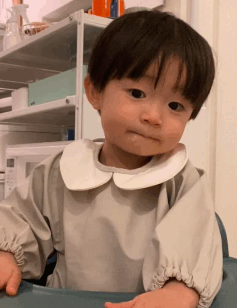 現在の息子さん（@uichan822さんより提供）