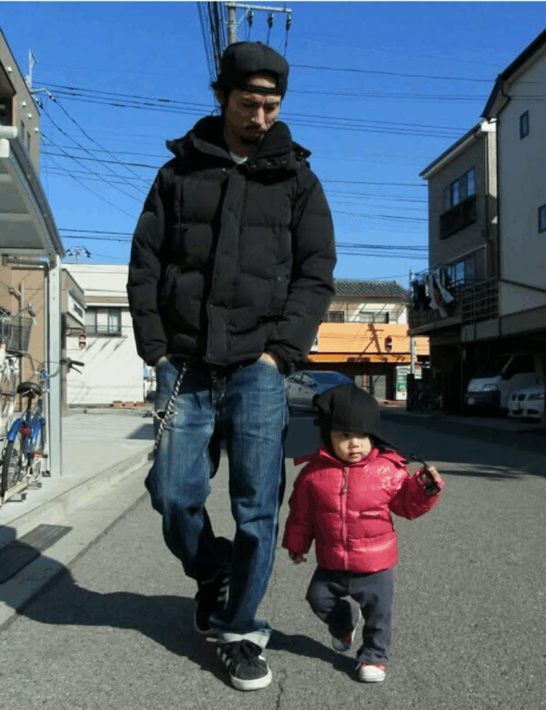 1歳の頃の娘さんと（＠_otorn_さんより提供）