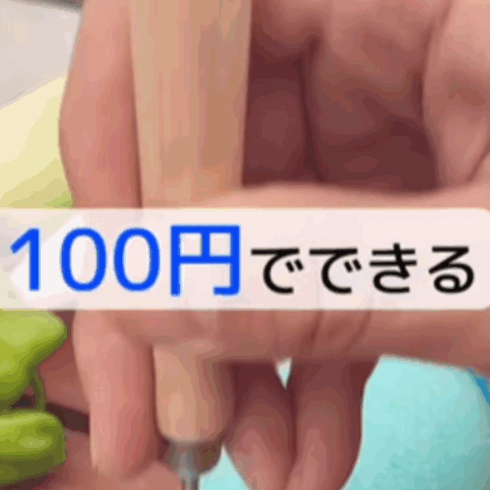 100円ショップのグッズにプスプスと穴を開けて…まさかの完成品に「素晴らしい」「天才か」「すごい」