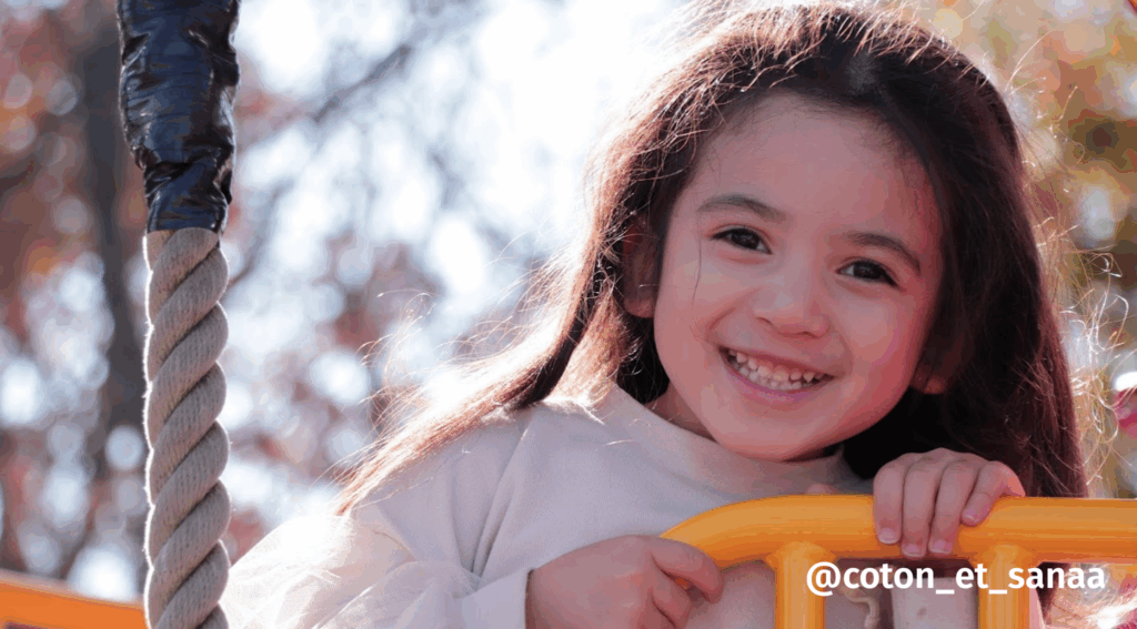 4歳ごろの他の写真（＠coton_et_sanaaさんより提供）