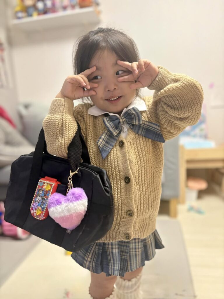 「平成ギャル」姿の娘さん②（＠se2kokachanさんより提供）