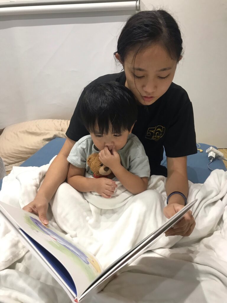 その他の長女さんと次男くんの写真②（＠fumi645さんより提供）