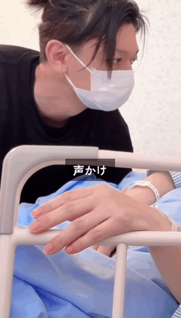 声かけをして（＠micchan_papaさんより提供）