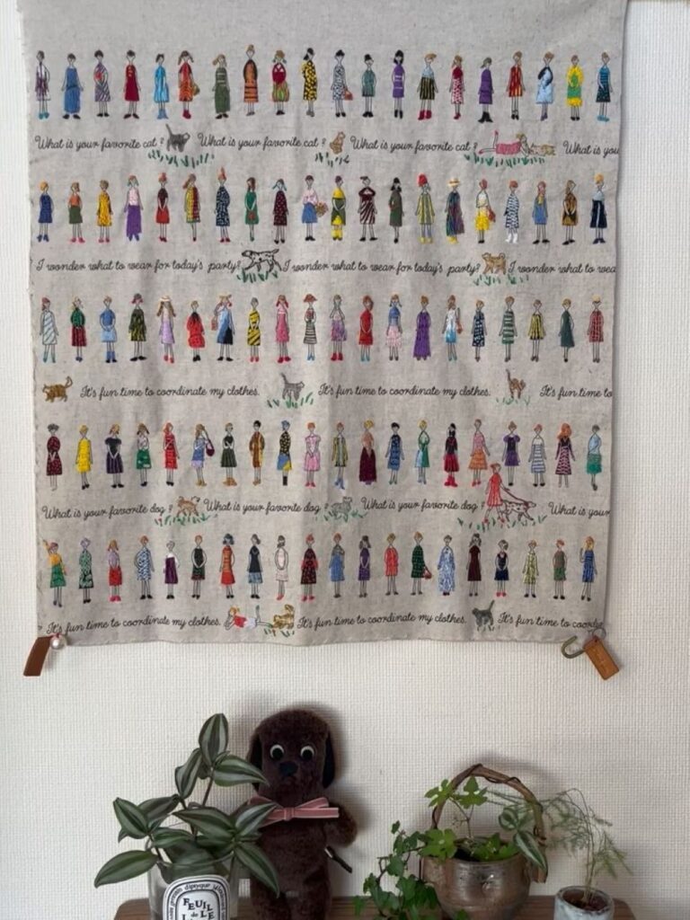 お母さんの作品⑤（＠sakuazukinakoさんより提供）