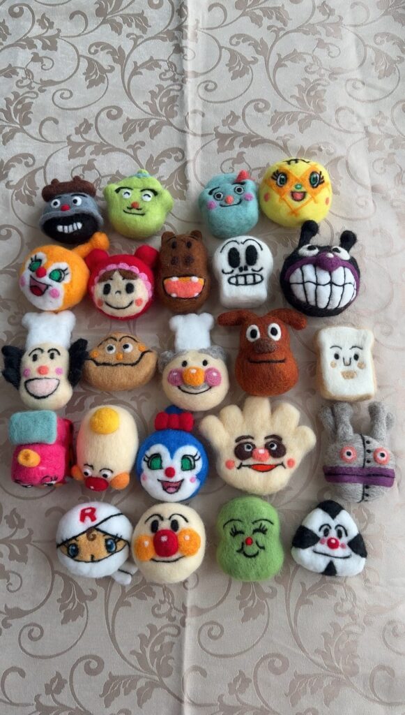 お孫さんへ作ったぬいぐるみ（＠1chan0207さんより提供）