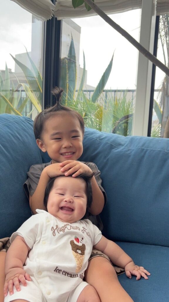 お兄ちゃんと妹ちゃん（＠aifu_ri03さんより提供）