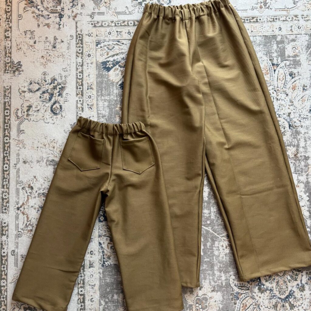 親子でお揃いのパンツ（@porinnn321さんより提供）