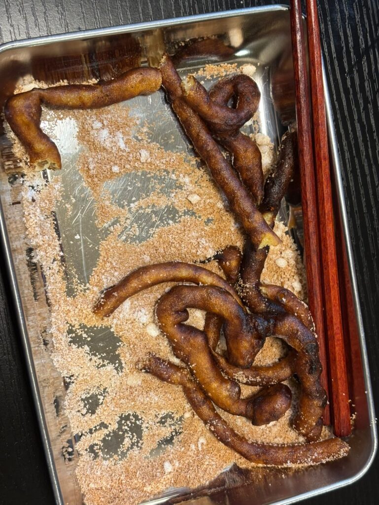 旦那さん作のチュロス②（＠kyamiramosさんより提供）