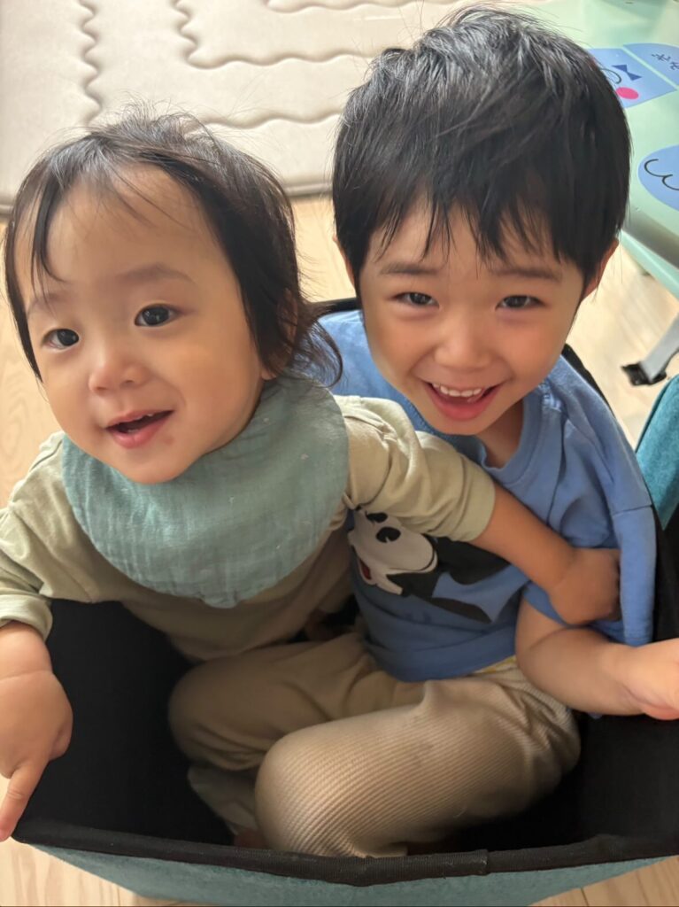 お兄ちゃんと（@natsumi.k_fleelanceさんより提供）