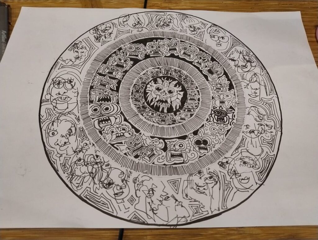 娘さんが描いた絵②（＠akihiro.nakamura.718さんより提供）