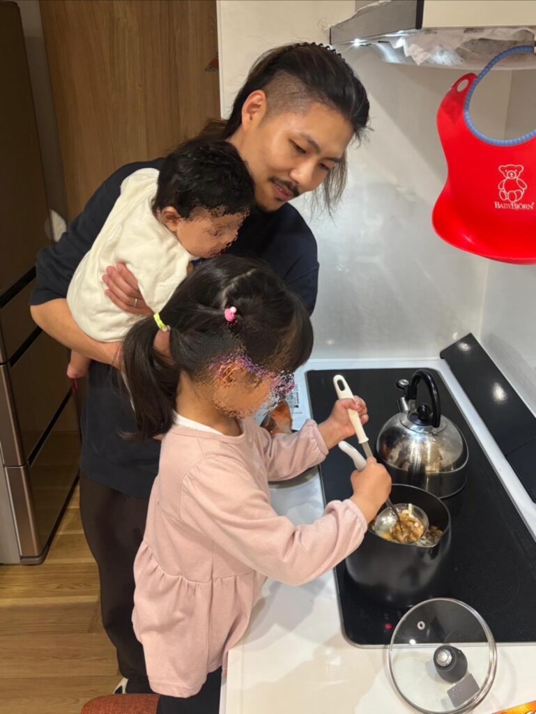 子どもと過ごす様子④（＠asaikazuki_nyyさんより提供）