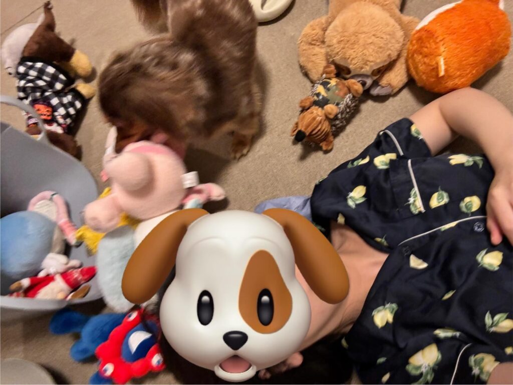 気遣う様子（＠cayanooonさんより提供）