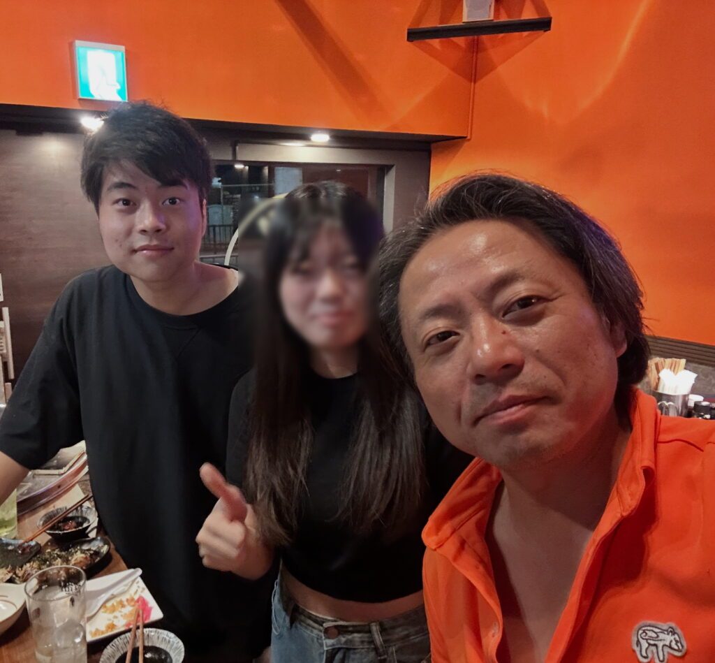 パパさんと息子さん（＠jingolfchannelさんより提供）