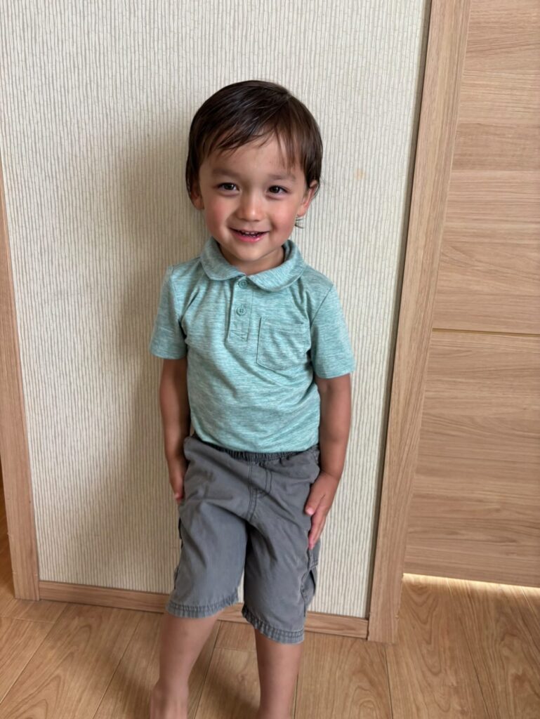 現在の息子さん②（＠chacharlie1027さんより提供）