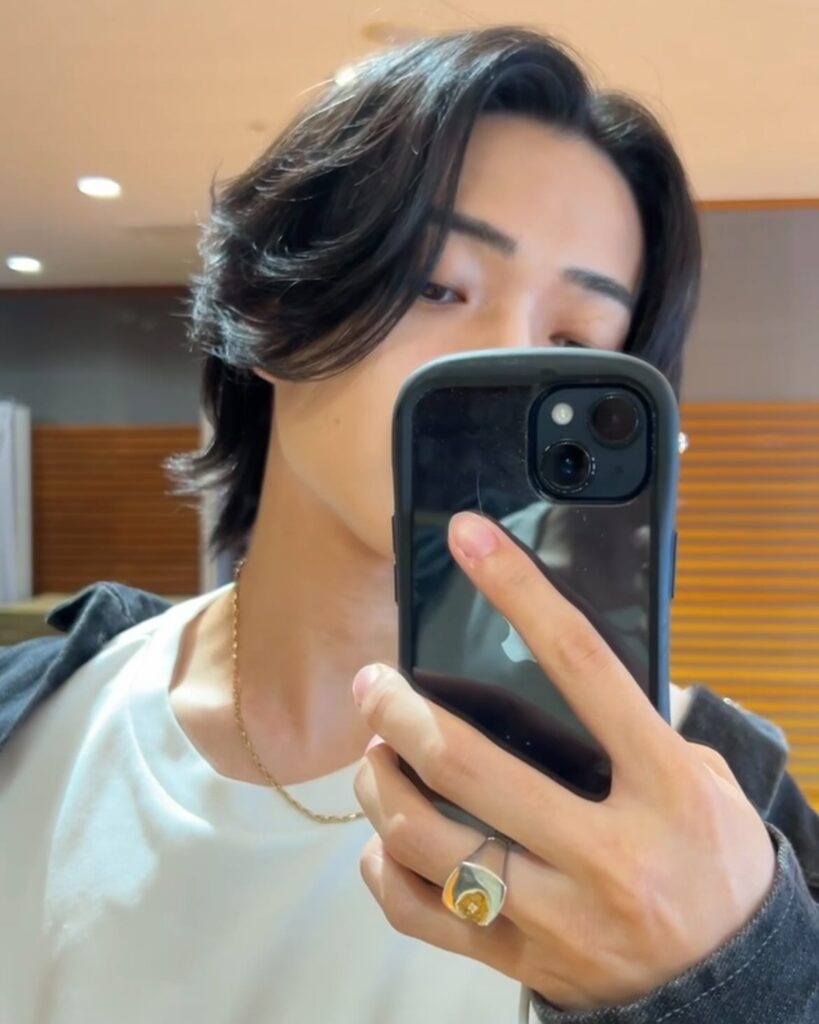 男性アイドル風に変身！（＠ffm_syota_bdsさんより提供）