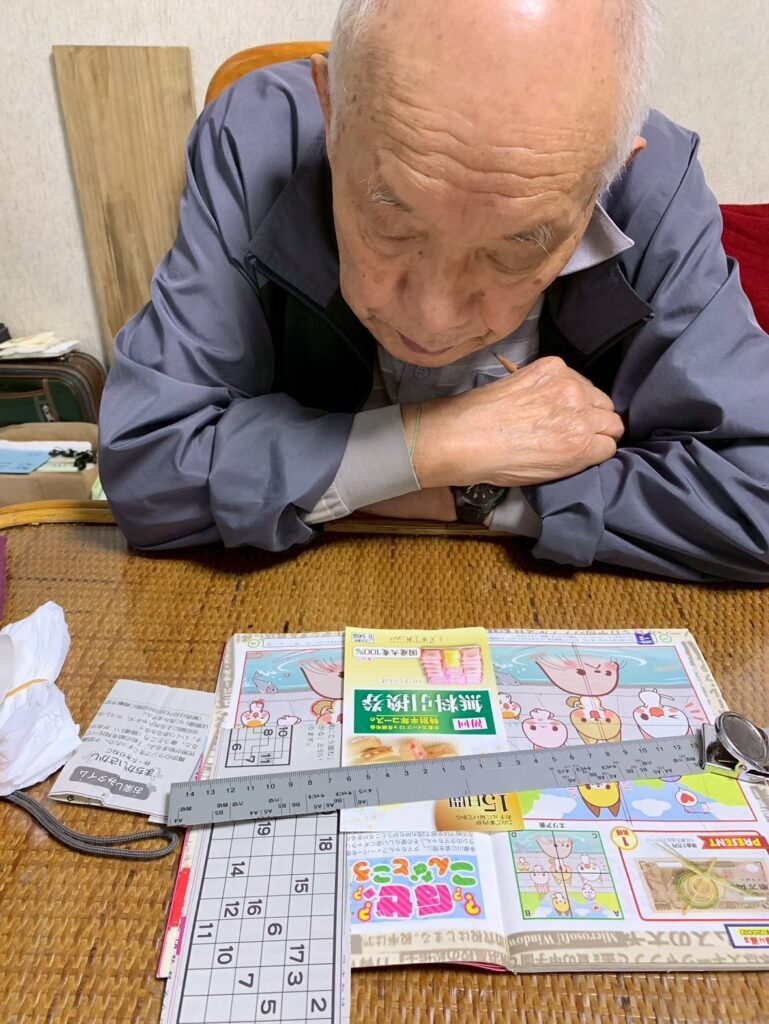 普段のおじいちゃん②（＠soedanozomi0914さんより提供）