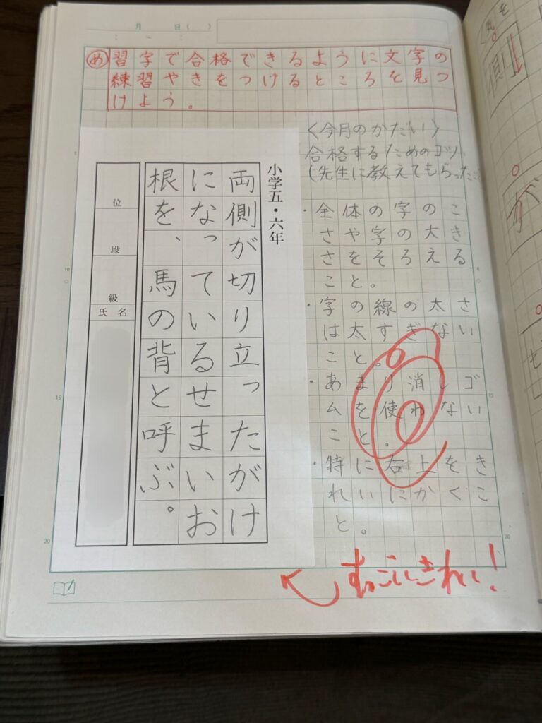 【実際の写真】妻の返事