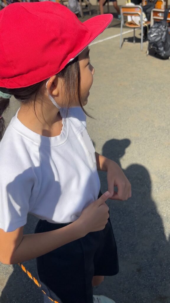 【実際の写真】　ママが見た光景