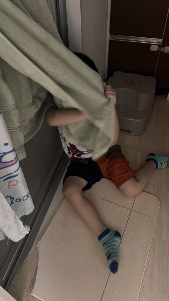 【実際の写真】パパが即興で作ったもの