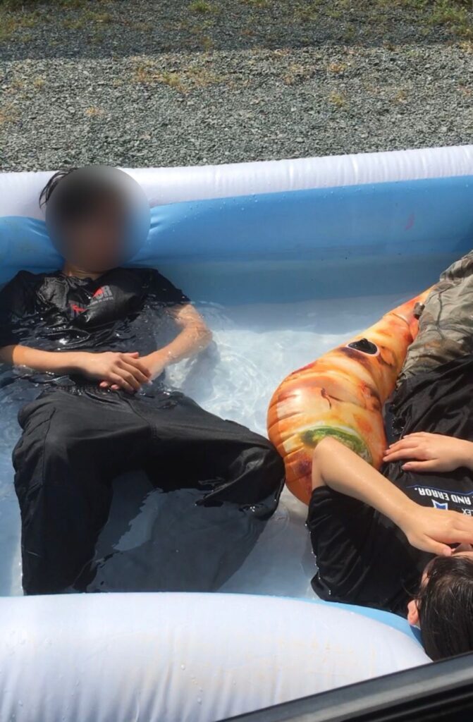 長男さんと長女さん（＠sana_goodlife_さんより提供）