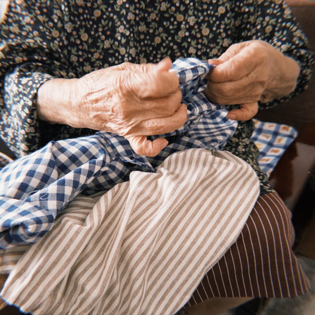 制作中の様子（＠haru_room2727さんより提供）