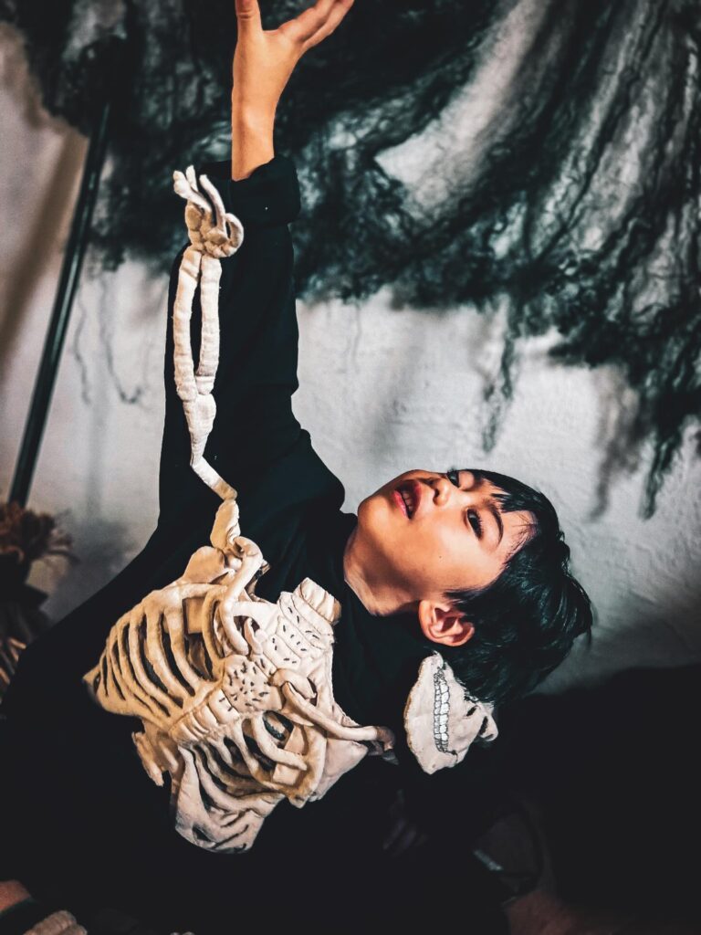 ハロウィーンの衣装を着た息子さん③（＠pachiko0729さんより提供）