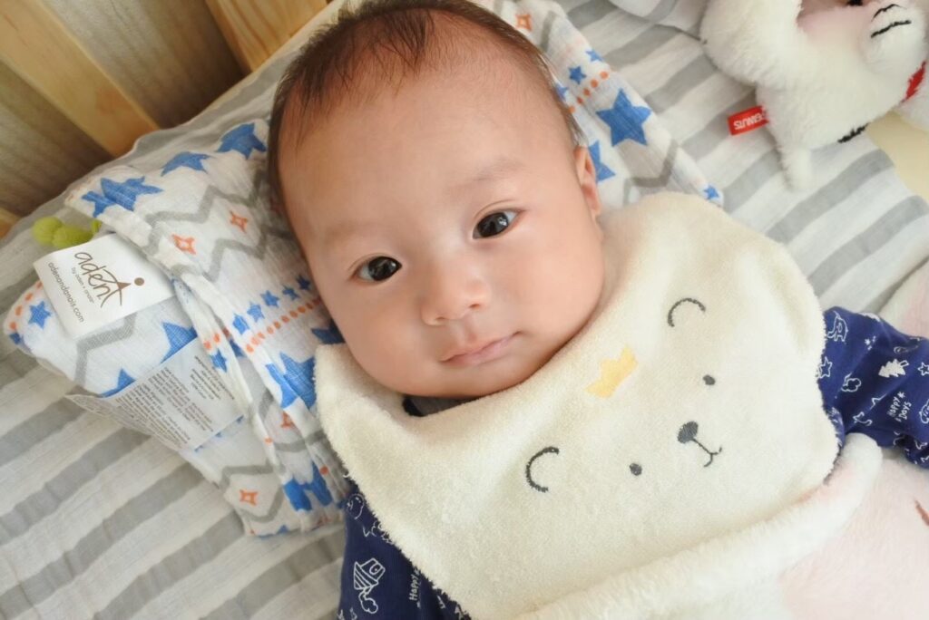 赤ちゃんの頃①（＠iroha_7221さんより提供）