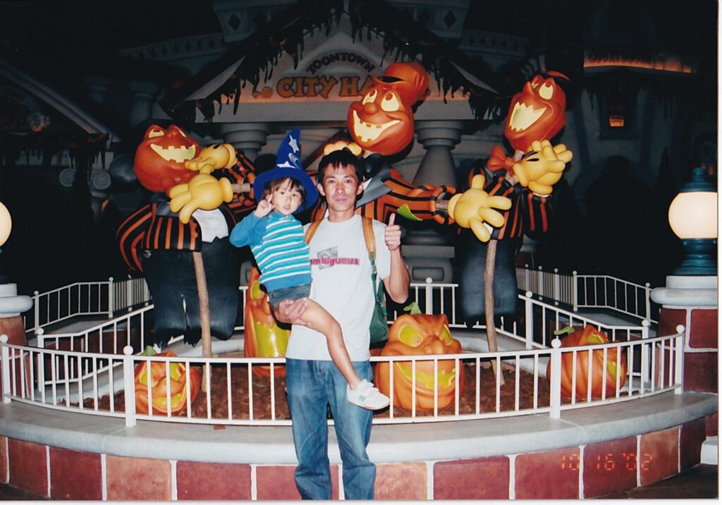 わいさんとパパさん①（＠
ruicoco1さんより提供）