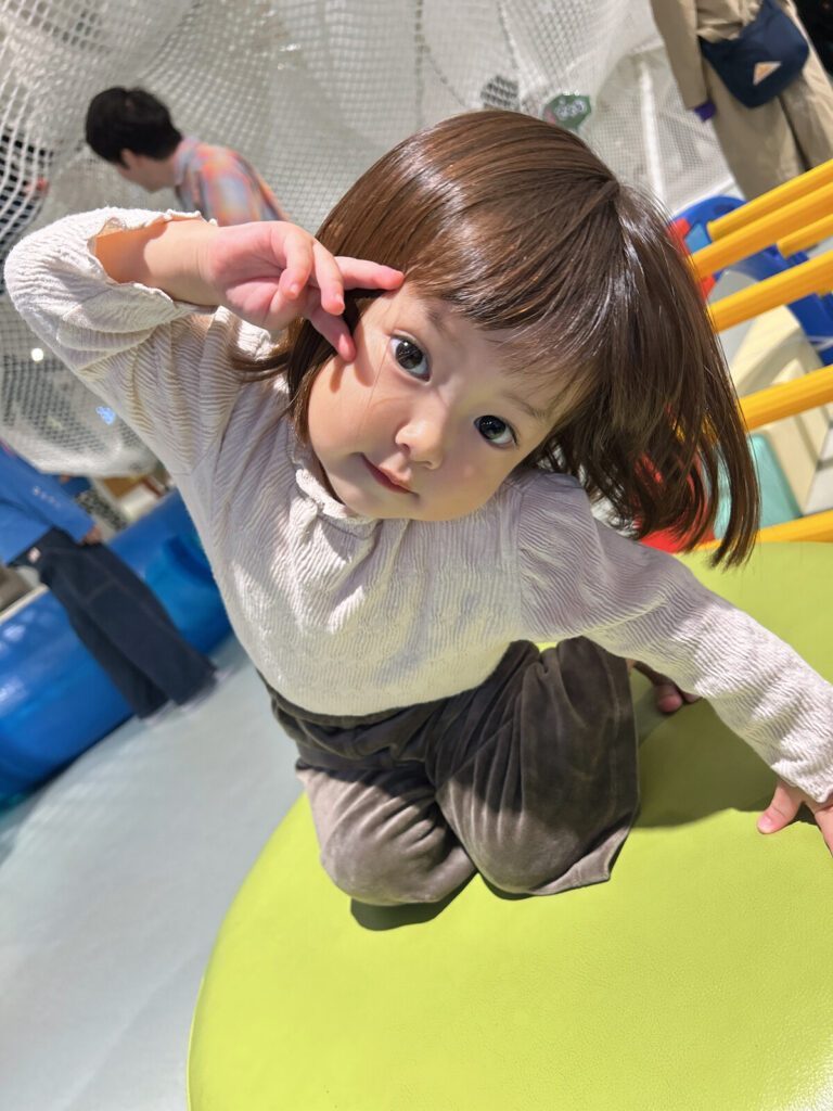 普段の娘さんの様子②（@makkei104さんより提供）