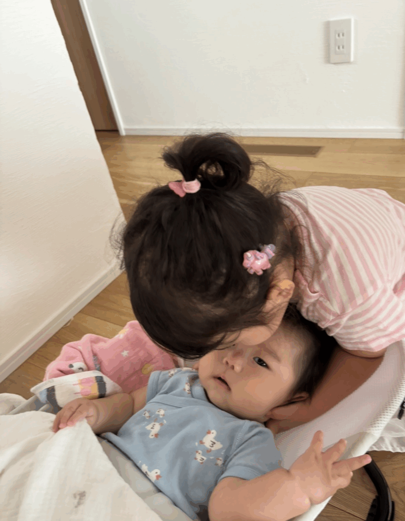 息子さんとお話（＠mao80477さんより提供）