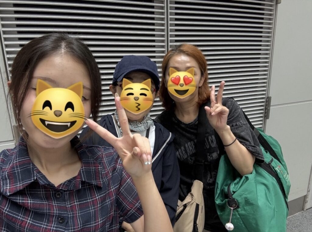 留学のお見送りに（@abccccc___0さんより提供）